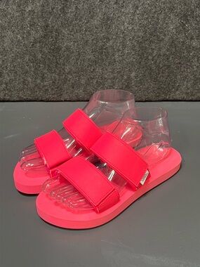 Vans Hot Pink Cayucas Slide Sandals Women’s Size 6